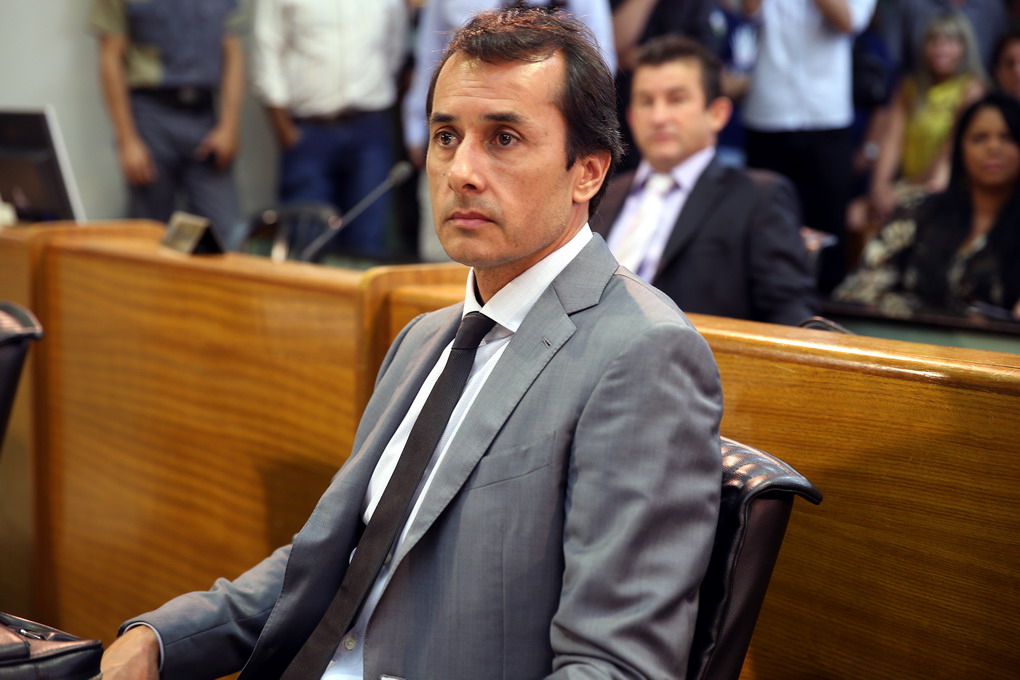 Luís Claudio Galassi produziu vídeo apontando supostas irregularidades da empresa no estado de Goiás (FACEBOOK Crédito foto: Câmara Municipal de Uberlândia) 