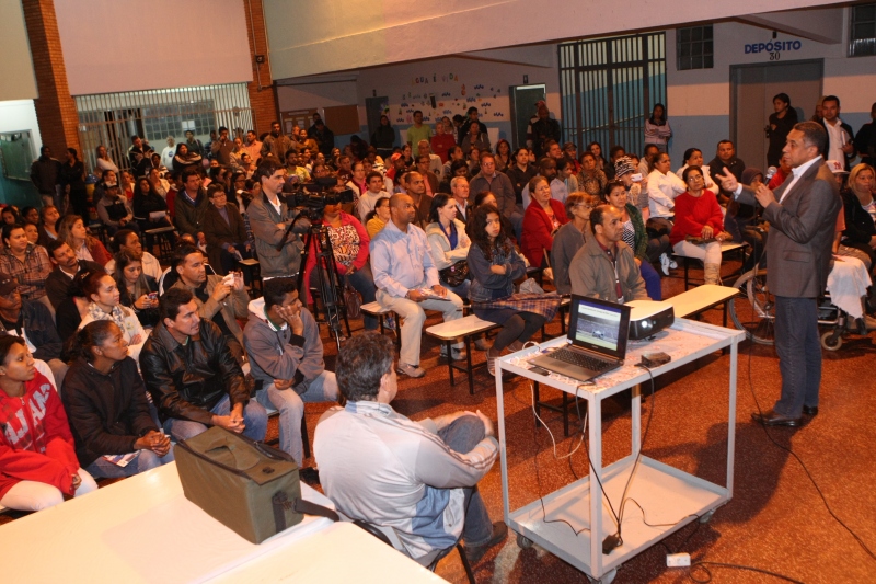 Eventos como este foram realizados também nos bairros Bom Jesus e no Santa Luzia