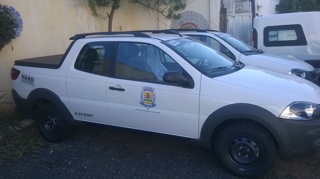 Veículos pick-up serão utilizados em ações de combate à dengue