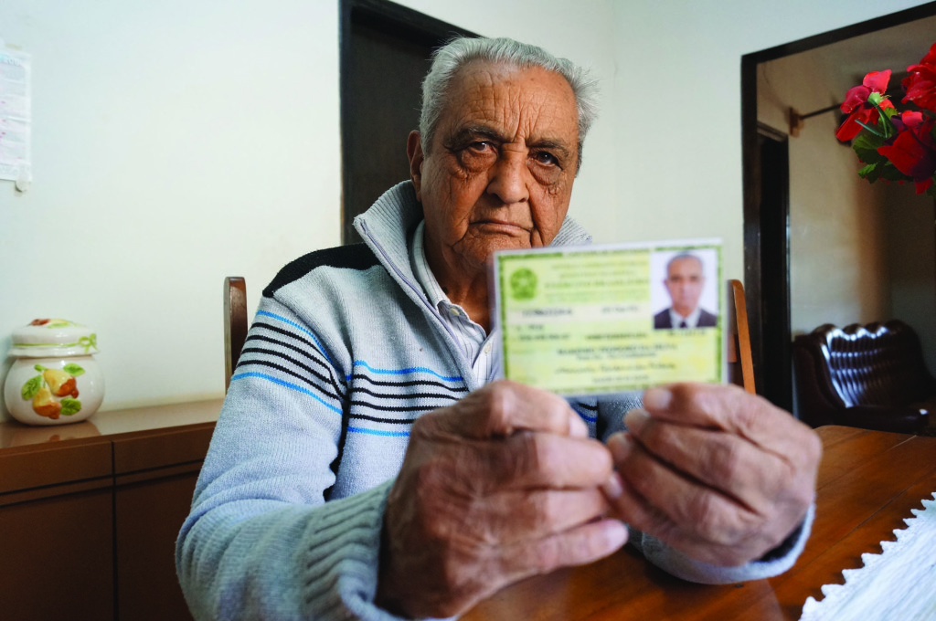 Cumprimentamos o ex-combatente da II Gerra Mundial Marinho Teodoro da Silva pelo aniversário do proximo dia 2 