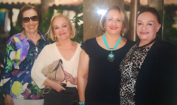 Diná, Walquíria, Auristela e Consuelo