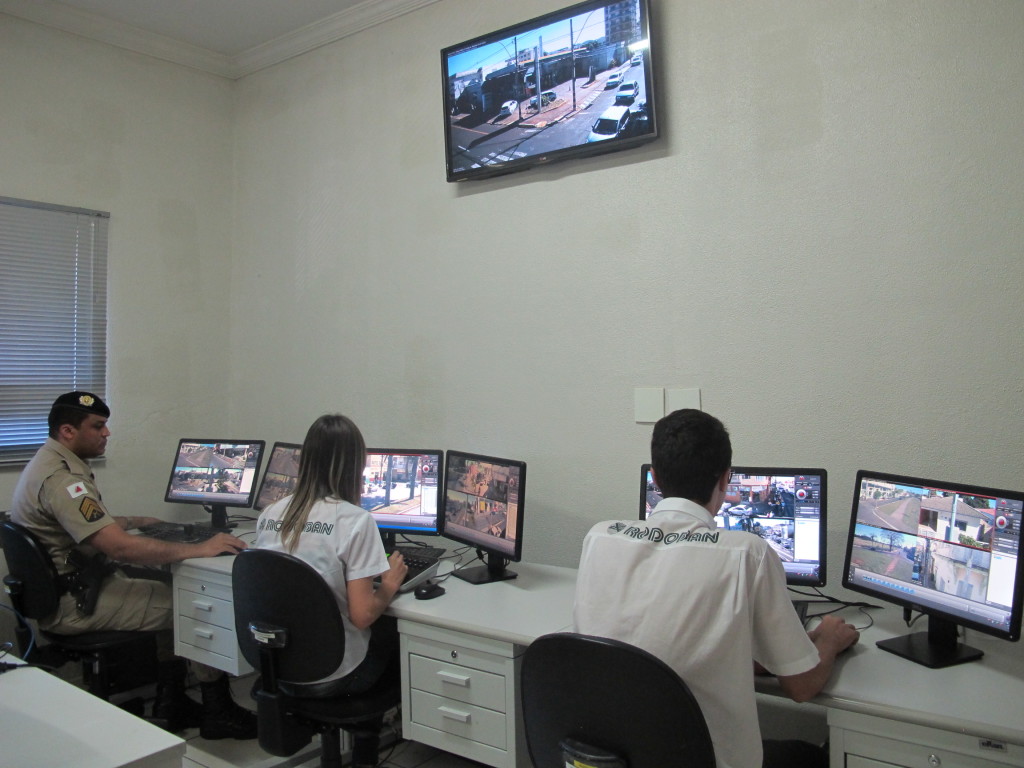 Batalhão de Polícia Militar abriga centro de monitoramento das câmeras