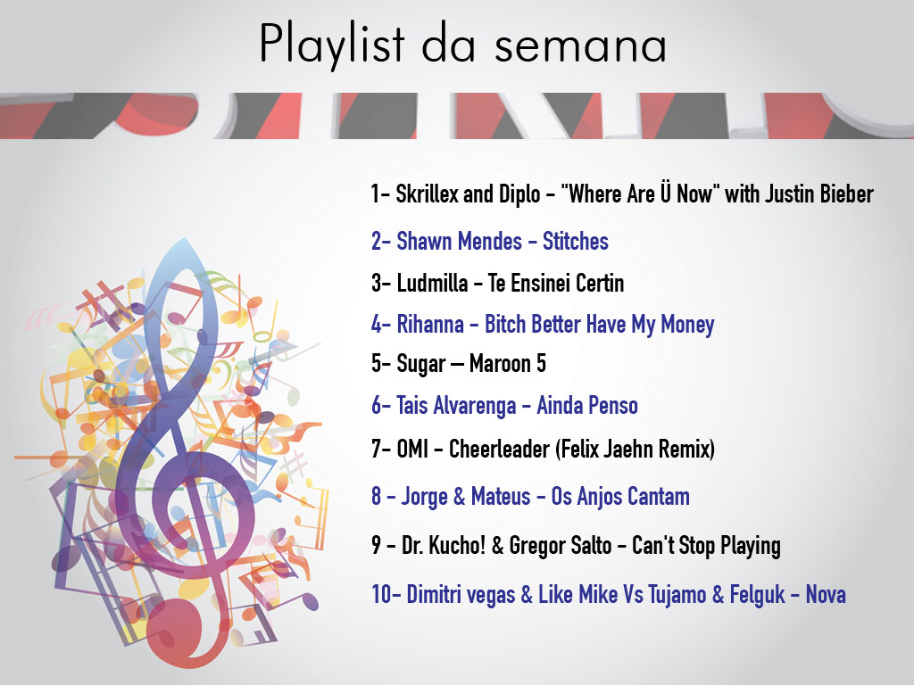 Playlist da Semana