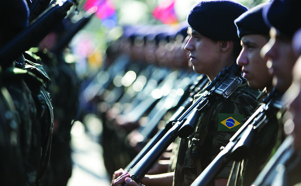 O Exército Brasileiro tradicionalmente realiza cerimônias para relembrar o Dia da Independência