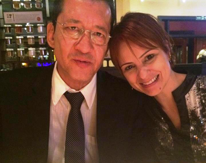 Anna Flávia Palhares Elias aniversariante do dia 7 e o marido Alexandre Antônio de Freitas, do dia 11