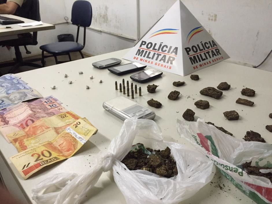 Menores são detidos suspeitos de envolvimento com a venda de drogas