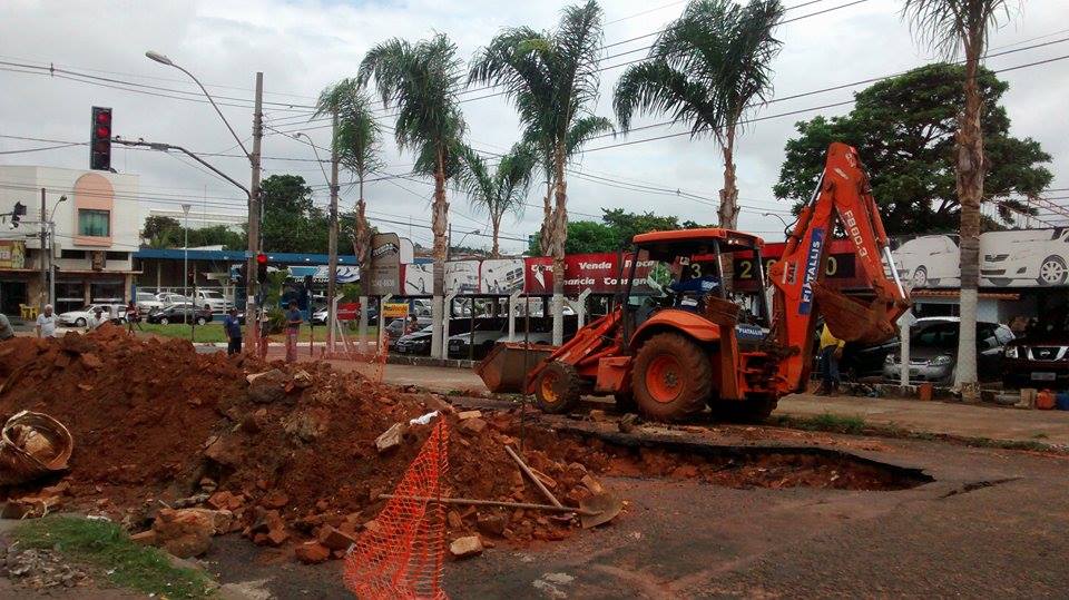 Rua Tertuliano Goulart possui o ponto mais crítico do município em relação às galerias pluviais