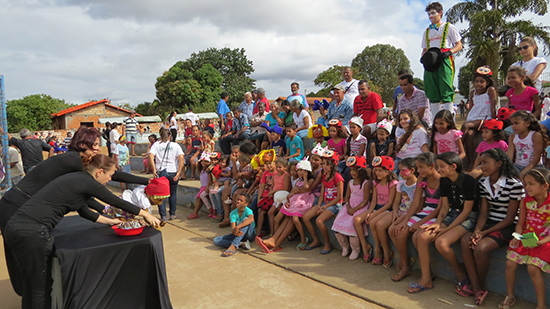 Evento promove diversas atividades de recreação infantil