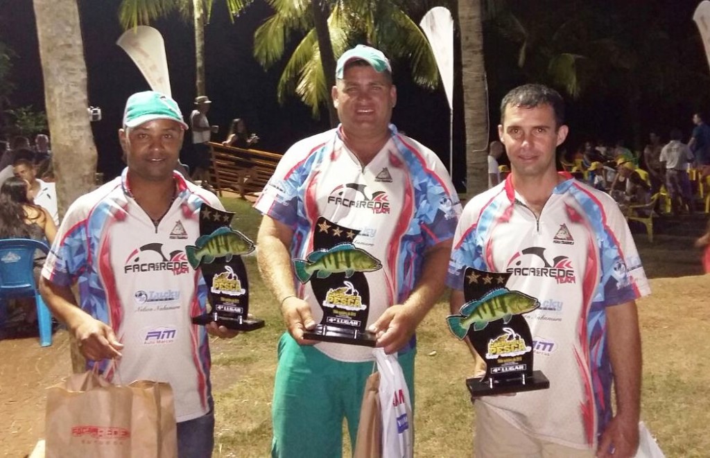 Edmundo, Daniel e Elvis, premiados em Goiás