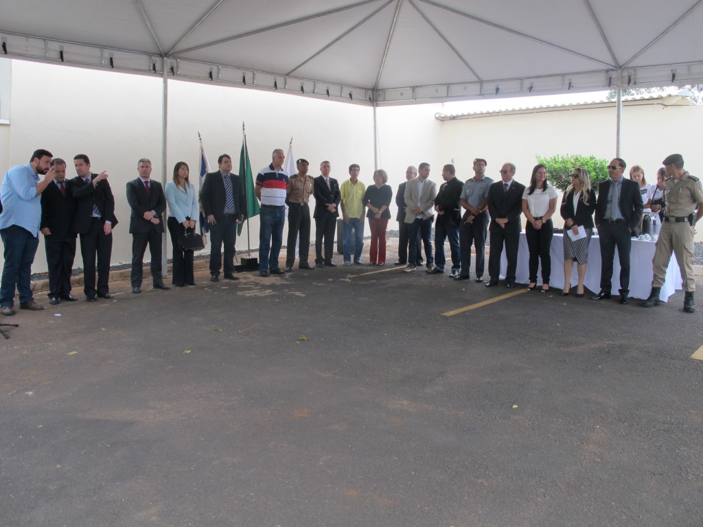 Cerimônia contou com a presença de várias autoridades