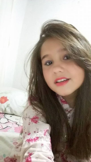 Ketelyn Barros aniversaria hoje. Filha de Samuel Narciso e Cristiele Barros