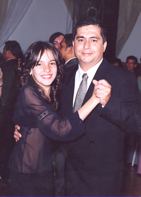 Luiz Carlos Gomide da Costa aniversariante do dia 25 ao lado da Filha Ana Carolinna Braga Costa aniversariante do dia 21 de novembro