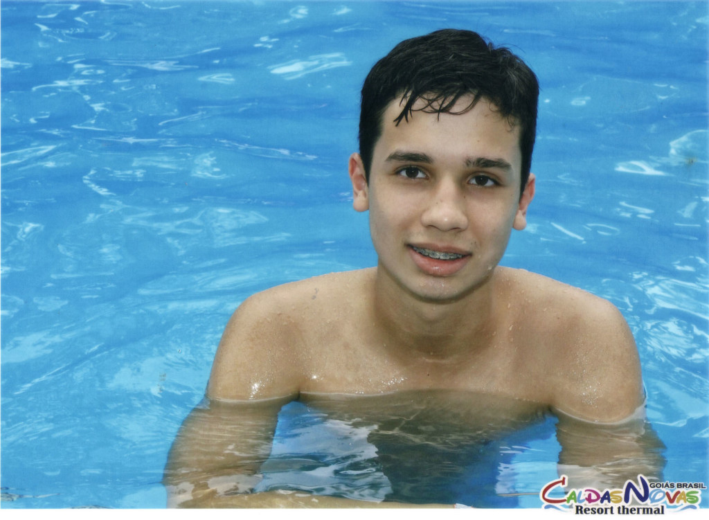 Marcello Gallante Machado completou 16 anos no dia 22. Filho de Glaucia Osorio e Júlio César Machado