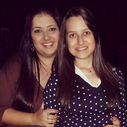 Maria Clara A. Penna Faria, aniversariante do dia 1º, ao lado da mãe Ana Paula 