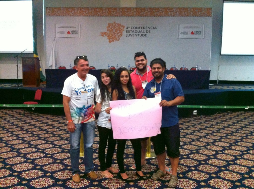Os delegados, acompanhados de representantes da secretaria de Esportes e Juventudes, garantiram a participação araguarina na Conferência da Juventude