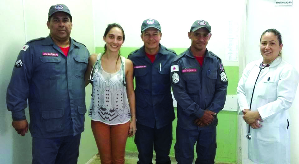  Equipes transferem recém-nascido para a UTI neonatal da Santa Casa (Crédito Fotos: Sargento Júlio César Gomes)