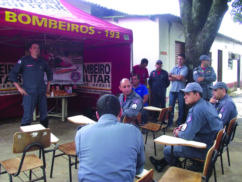 Corpo de Bombeiros convidou imprensa local e da região para um café da manhã em sua sede