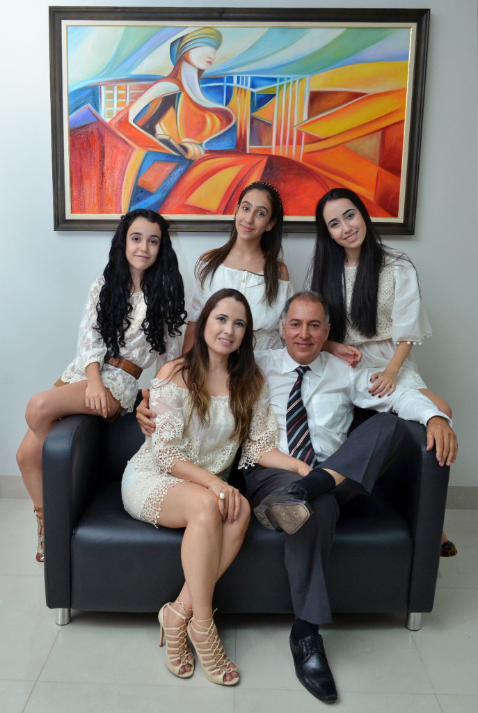 Dr. José Roberto com a família