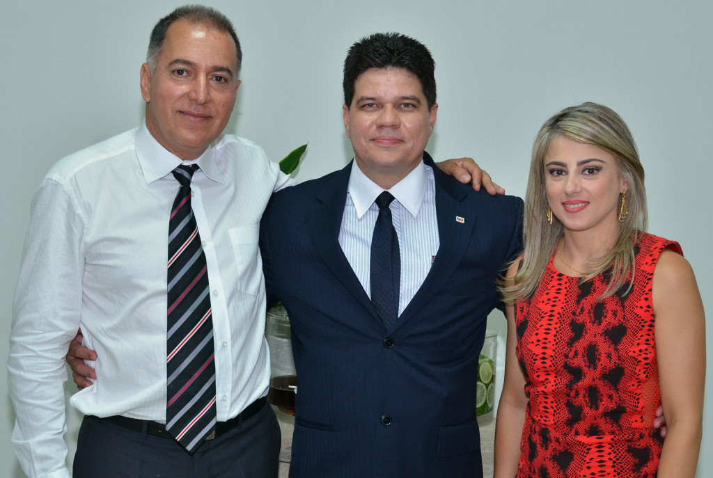 Dr. José Roberto, Dr.Juliano Elias e Dra. Maria José