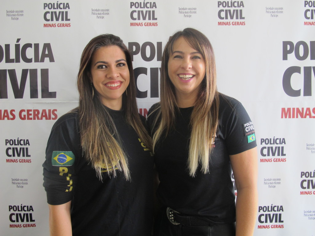 Delegadas Paula Fernanda e Mary Simone