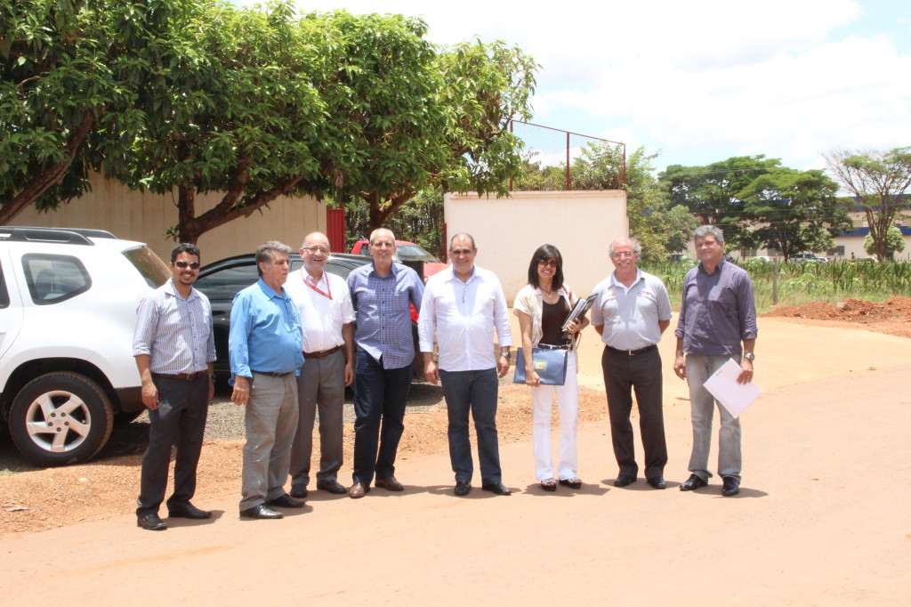 Equipe realizou vistoria e fará o levantamento de 53 Distritos Industriais do estado