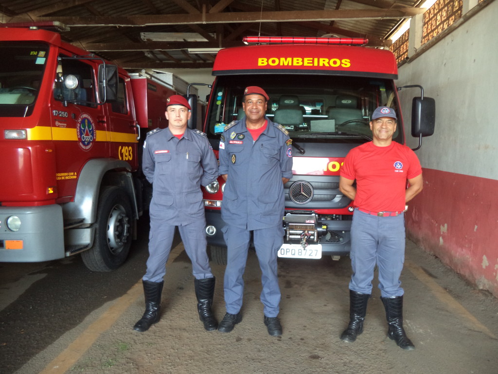 Nova Companhia de Bombeiros de Araguari recepciona mais cidades da fração de Patrocínio  (Foto: 3ª Cia de Bombeiros)