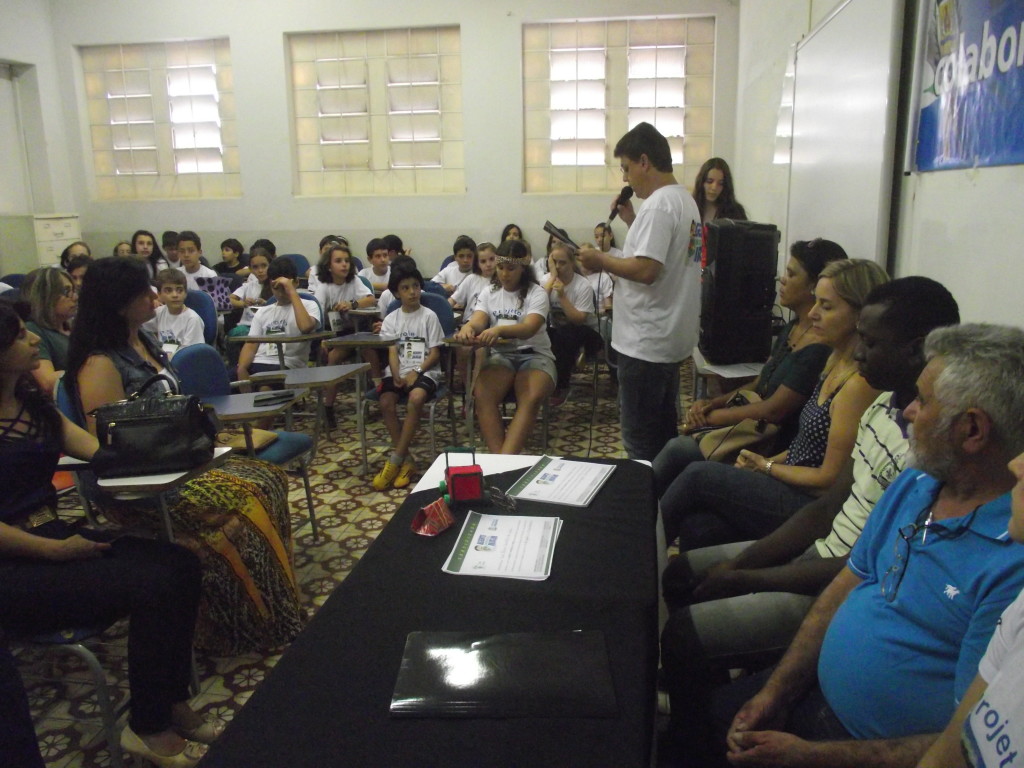 Aproximadamente 40 estudantes receberão o certificado de Agentes Ambientais
