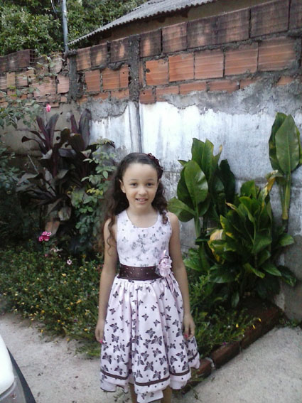 Laura Gonçalves Clímaco, aniversariante do dia 2. Filha de Adriana Gonçalves Rios e Romildo Clímaco 