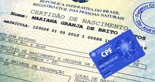 Emissão do CPF com certidão facilita a abertura de poupanças ou conta bancária para as crianças