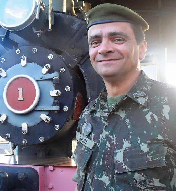 Coronel André Luiz Risse é ex-comandante do 11º Batalhão de Engenharia de Construção