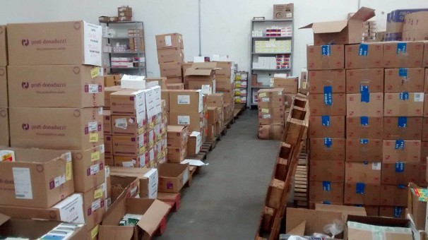 Farmácia Municipal recebeu aproximadamente 1200 volumes de medicamentos
