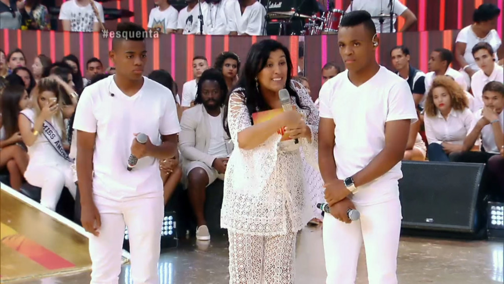 Augusto e Ariel voltaram ao palco do ‘Esquenta!’ e lançaram o CD “Sonho”