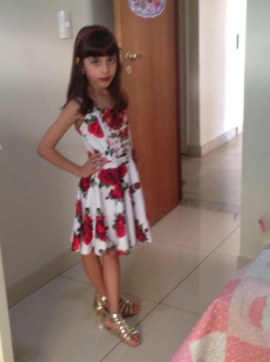 Maria Fernanda Ribeiro Jrege aniversariante de hoje Alesxandra Ribeiro Jrege e  José Jrede