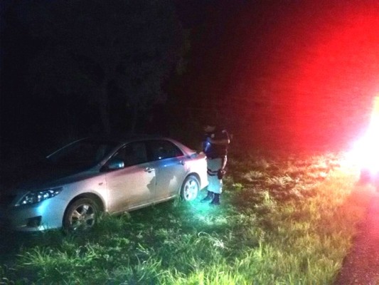 Veículo produto de crime encontrado pelos patrulheiros