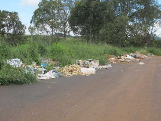 Moradores reclamam de lixo e risco de dengue no bairro Paineiras