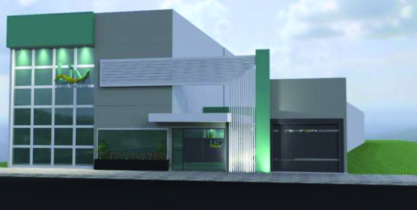As obras seguem normalmente no imóvel onde será instalada a funerária LIV/Planos Para a Vida
