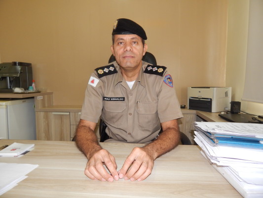 O major Ednaldo Assis de Andrade esteve à frente do comando do 53º BPM por mais de três meses