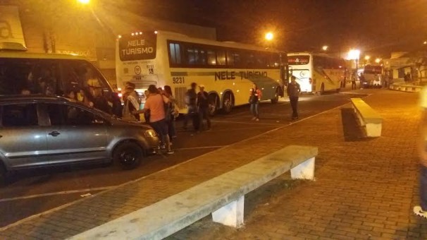 Metade dos ônibus utilizou trecho mais longo 