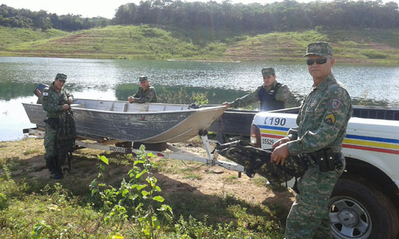 Nesse final de semana, a equipe continua as ações referentes à “Operação Piracema”