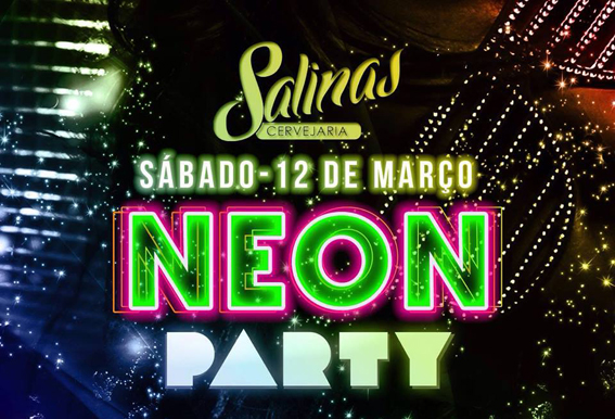 E sabe o que tem neste próximo final de semana? Sim, NEON PARTY que volta com tudo em 2016. A festa está se tornando tradição no pub mais charmoso de região, Salinas Cervejaria. Você vai dançar, vibrar e fazer parte do mundo com tinta na cara e muita animação! A Balada que foi sucesso em 2015 volta com tudo e nós te esperamos lá! #NeonPartySalinas