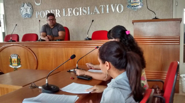 Equipe solicitou apoio de vereadores no cumprimento da função de fiscalização das atividades