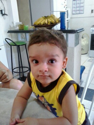 João Gabriel Marques Xavier, aniversariante do dia 20. Filho de Carlos Roberto Marques e Vanusa Martins Xavier 