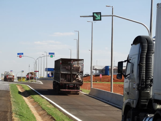 As balanças iniciaram os serviços de fiscalização no dia 15 de março