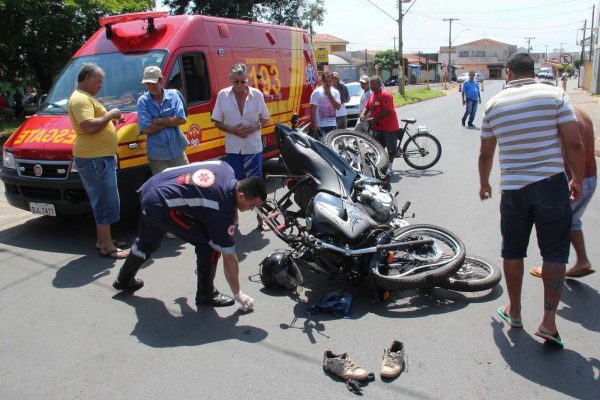 Mais de 50% das ocorrências envolvem diretamente carros com motocicletas