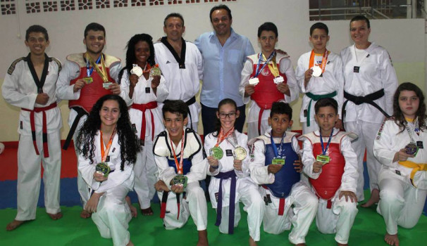Alunos do Tigres Taekwon-do