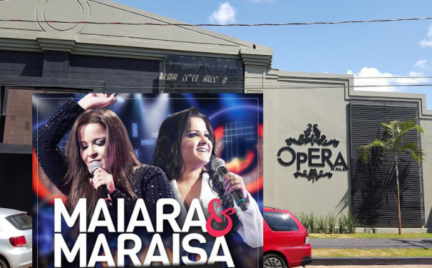 Domingo tem Maiara & Maraisa! Araguari e Região pediu o #OperaHall atendeu, é isso aí, dia 29 de maio tem um super show com elas, Maiara & Maraisa aumentando muito os 10% dos apaixonados... Ah, mas show no domingo? Isso mesmo, hoje em dia devido à demanda da agenda das meninas e da quantidade de shows que elas fazem durante o mês, o Opera Hall fez um excelente encaixe e traz um dos shows mais esperado na região. Bora lá! Opera Hall Araguari é o palco do seu espetáculo!