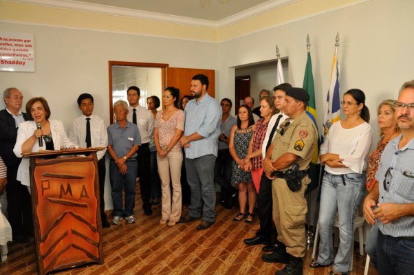 O evento contou com a presença de autoridades e conselheiros municipais