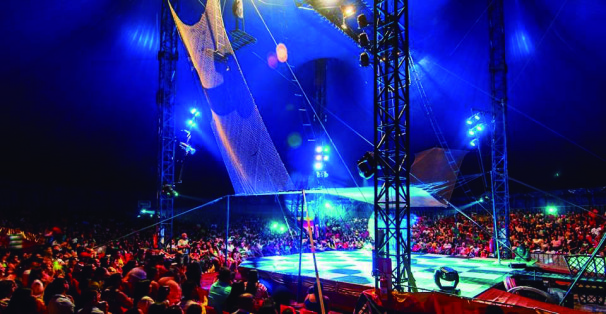  Magia do picadeiro chega ao município através de espetáculo do Circo Broadway
