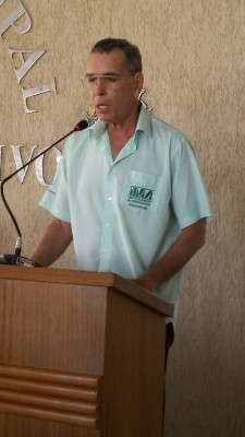 Fiscal do IMA, Jorge Hermógenes Rocha utilizou a Tribuna da Câmara para enfatizar campanha contra febre aftosa