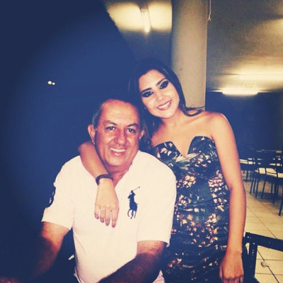 Ivo Silva aniversariante de hoje ao lado da filha Thays Manuella 